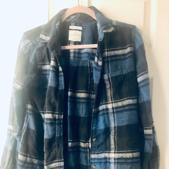 Boyfriend Flannel Shirt - Picture 1 of 3